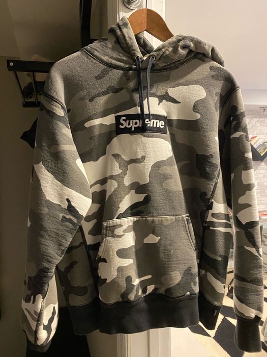 Supreme snow camo box logo on sale