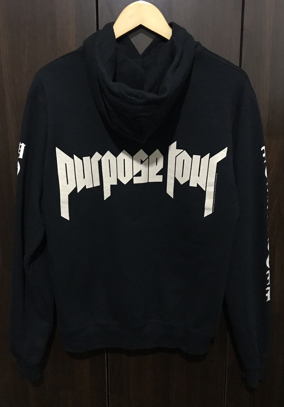 Band Tees × Champion × Justin Bieber Justin Bieber Purpose World Tour “STAFF” Hoodie Size US S / EU 44-46 / 1 - 5 Thumbnail
