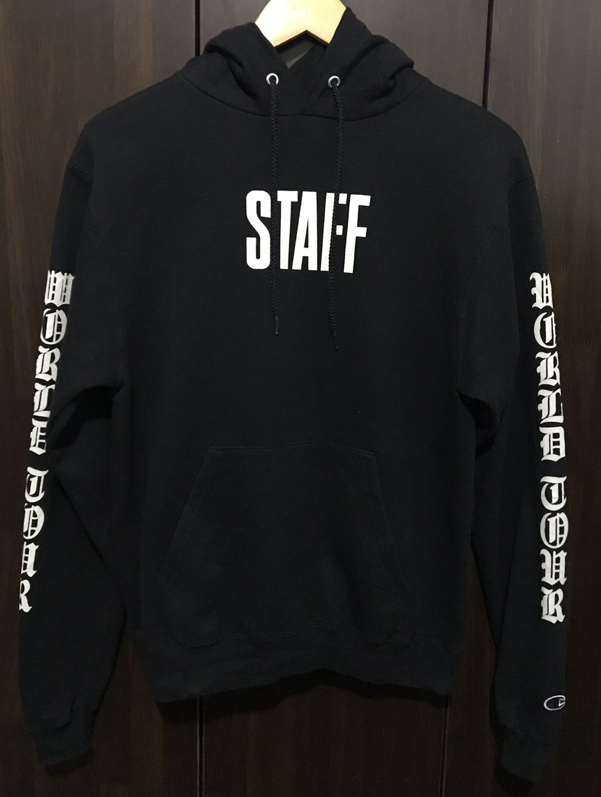 Purpose tour staff online hoodie