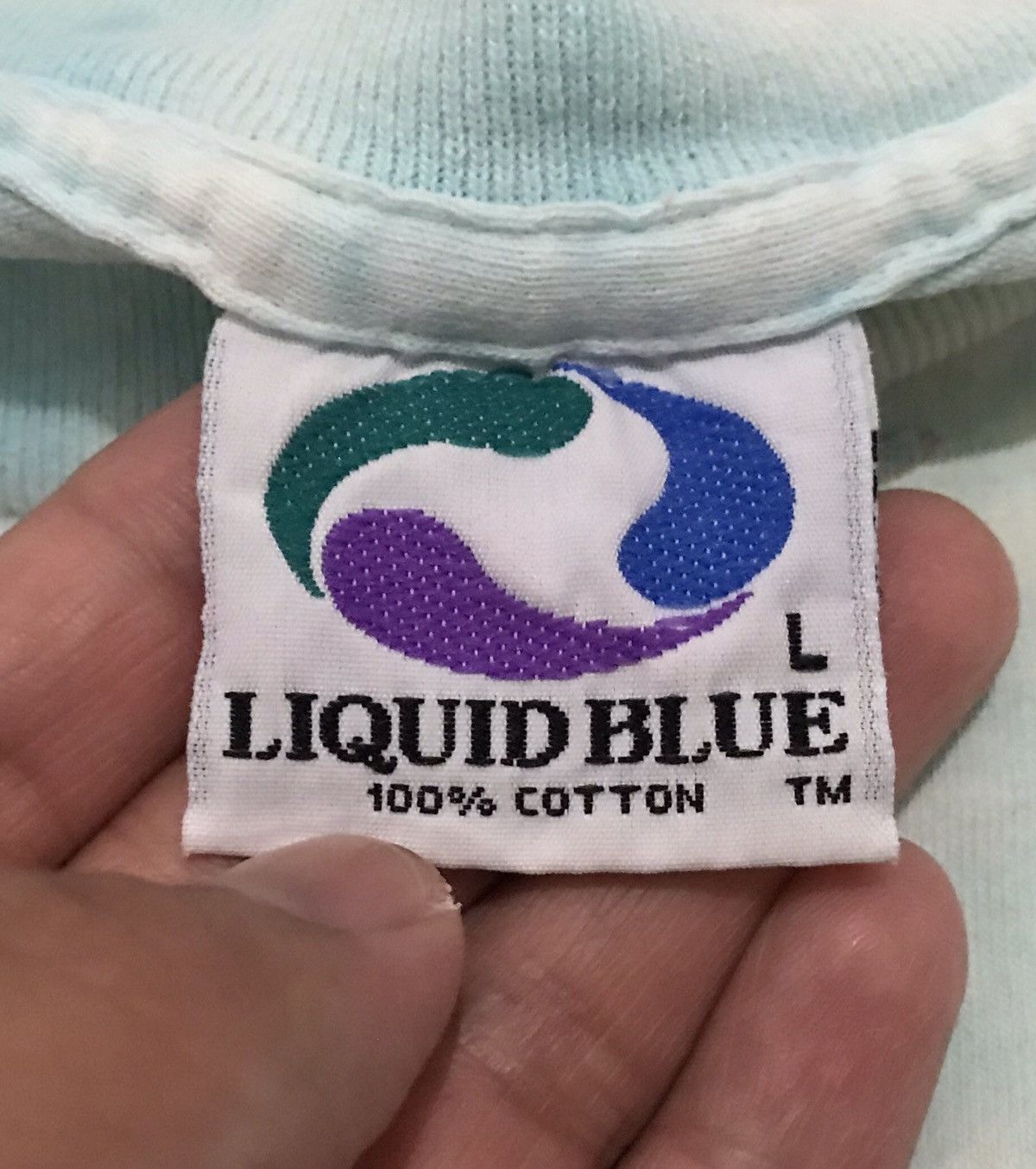 Liquid Blue × Vintage Vintage 1992 Liquid Blue “Coral Reet” Tshirt Size US L / EU 52-54 / 3 - 8 Thumbnail
