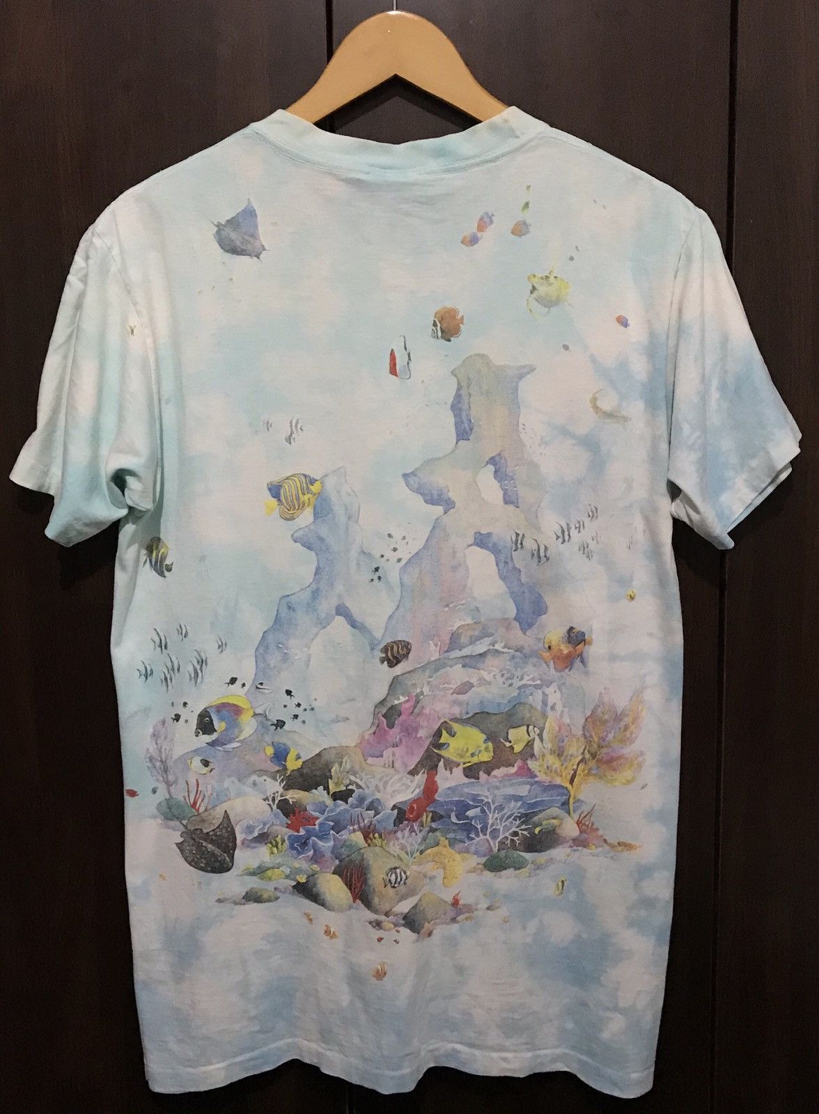 Liquid Blue × Vintage Vintage 1992 Liquid Blue “Coral Reet” Tshirt Size US L / EU 52-54 / 3 - 2 Thumbnail