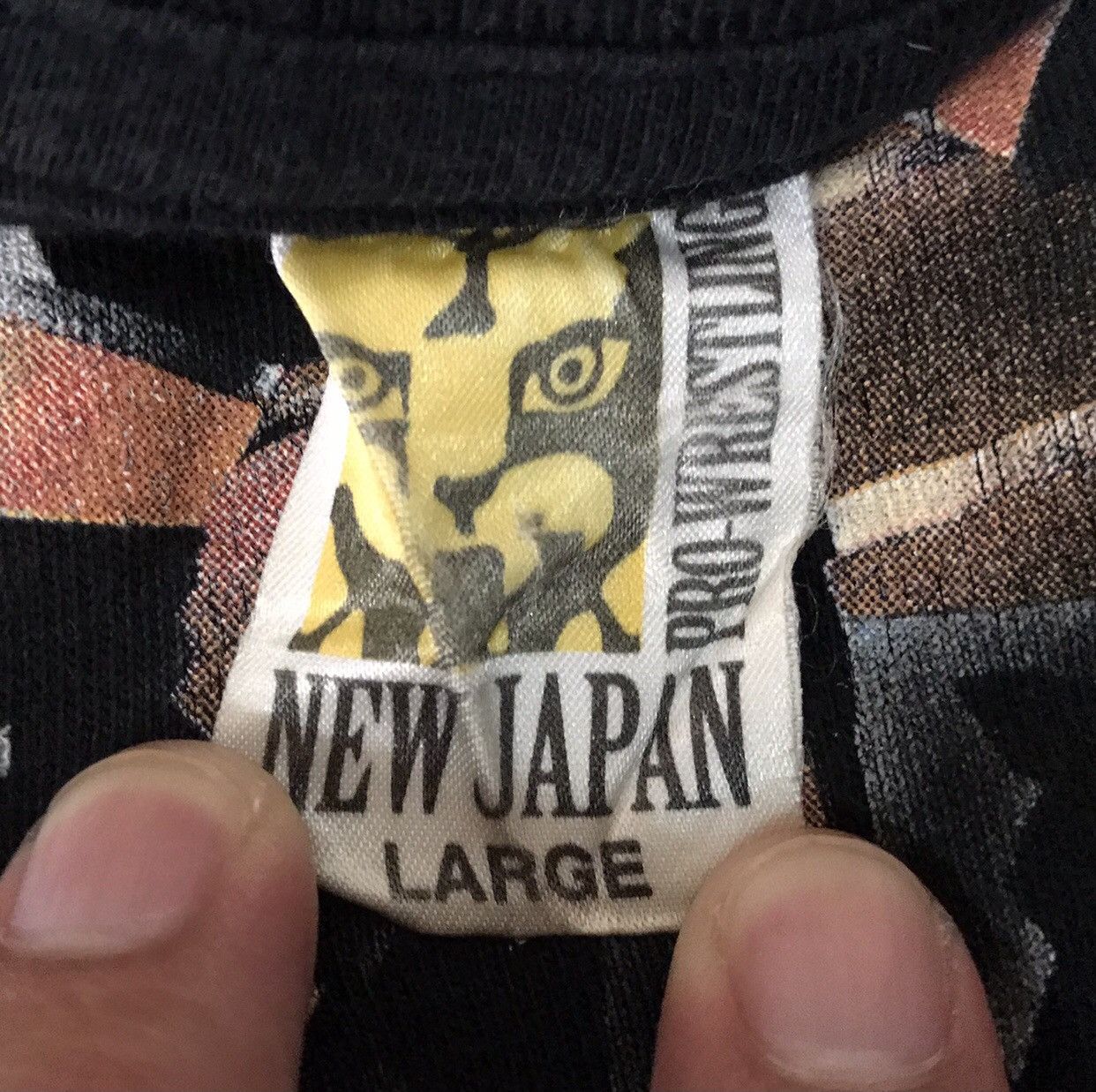 Vintage × WCW/nWo × WWF Vintage 90s Kojima Japan Professional Wrestler Tshirt Size US L / EU 52-54 / 3 - 8 Thumbnail