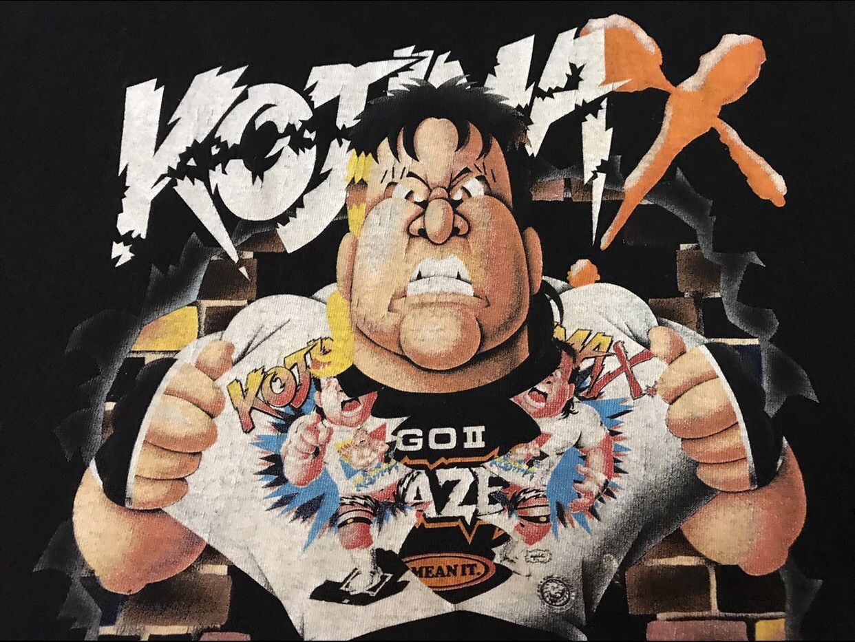 Vintage × WCW/nWo × WWF Vintage 90s Kojima Japan Professional Wrestler Tshirt Size US L / EU 52-54 / 3 - 5 Thumbnail