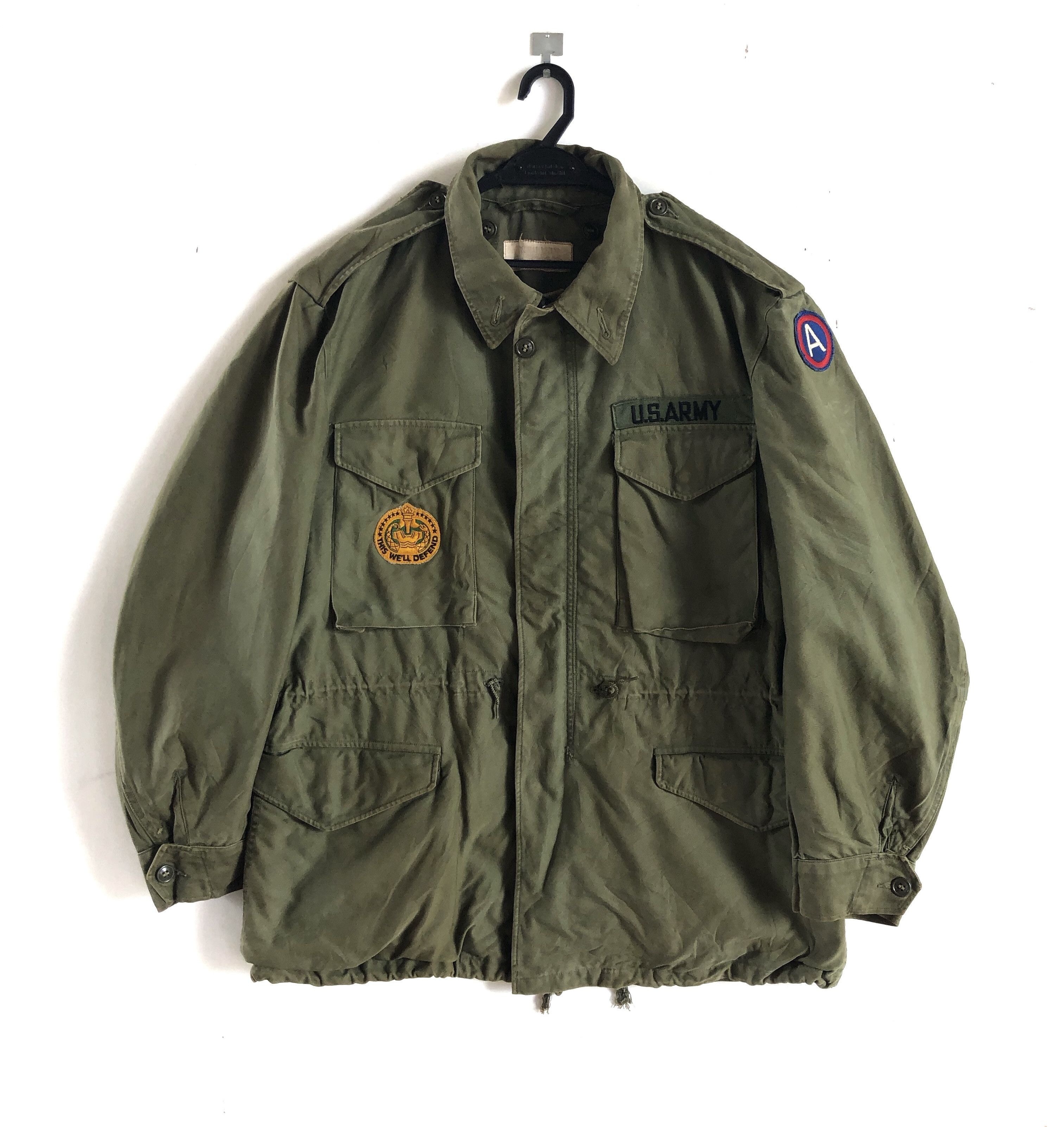 Vintage RARE🔥VINTAGE 1958 US ARMY FIELD DRAWSTRINGS JACKET | Grailed