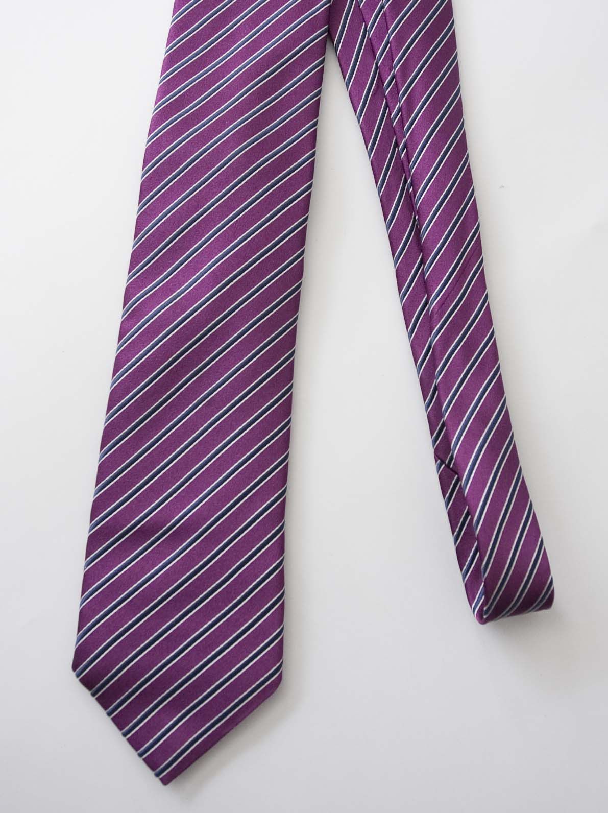 Ermenegildo Zegna Recent Ermenegildo Zegna Tie 100% Silk Made in Italy Size ONE SIZE - 2 Thumbnail