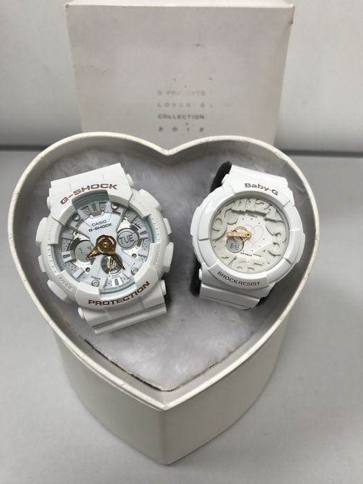 G Shock Casio G Shock Lover Collection 2012-2013 White Collection