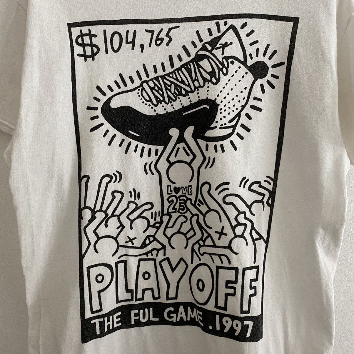 Art × Jordan Brand × Keith Haring Jordan Flu Game Playoff Art × Jordan Brand × Keith Haring Jordan Flu Game Playoff