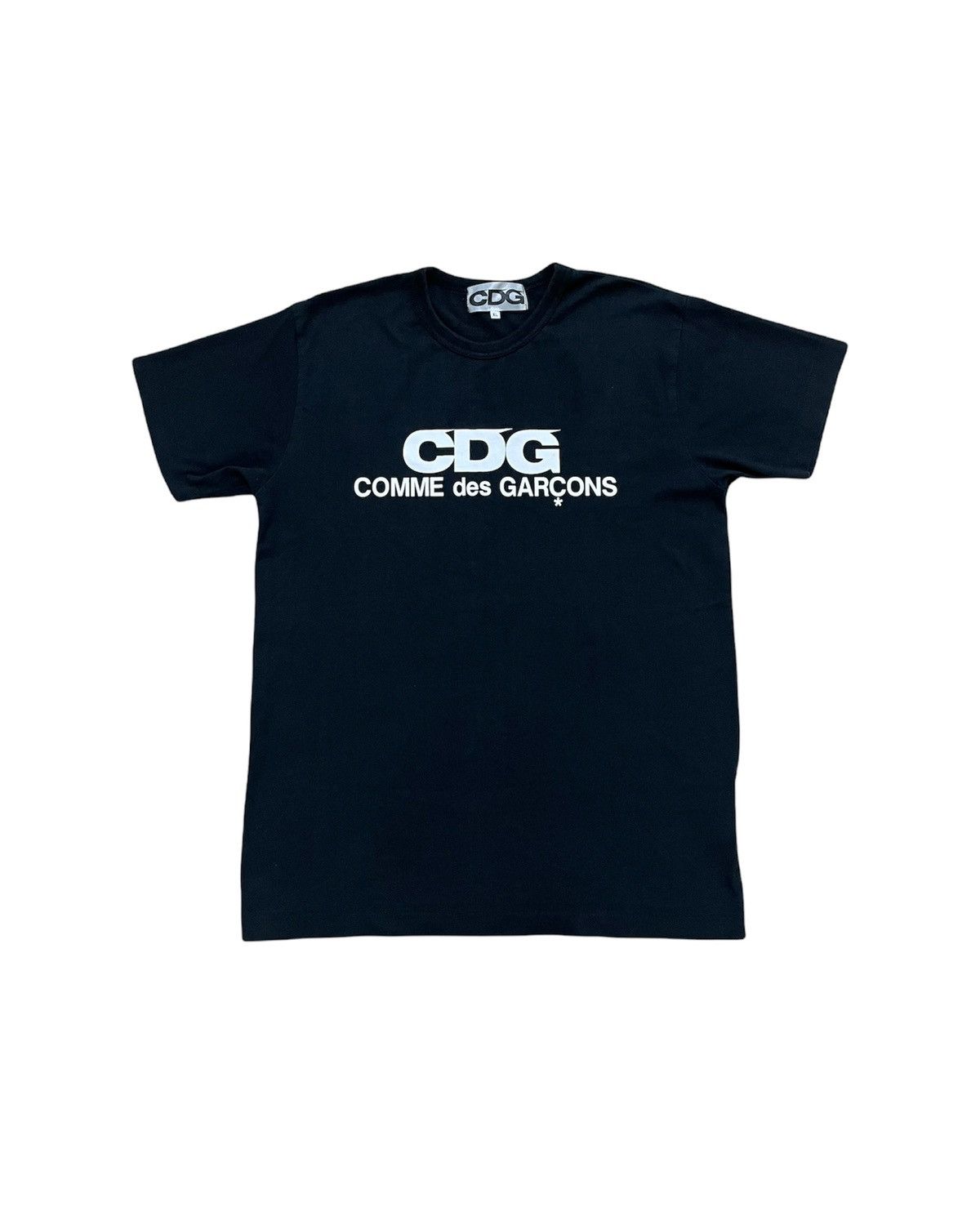 Very Rare Rare Comme des Garcons CDG Spell Out Tee Grailed