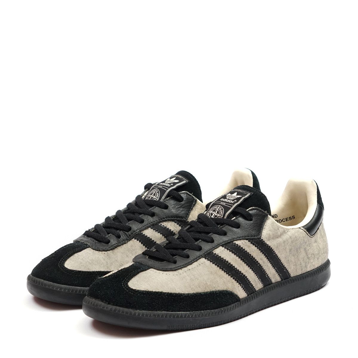 Adidas Custom Stone Island Samba Raso Gommato Reverse Colour Process Custom Version Grailed