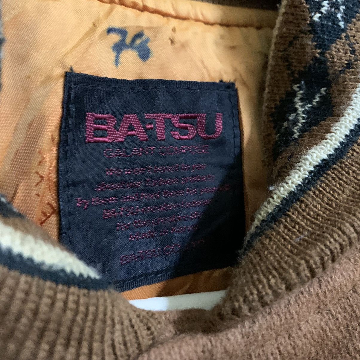 Japanese Brand Vintage BA-TSU Varsity Letterman Wool Jacket Size US M / EU 48-50 / 2 - 7 Thumbnail