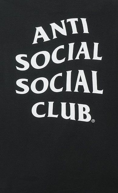 Anti Social Social Club DS ASSC Straight To Voicemail Black Tee BAPE KITH FTP OOTD Size US M / EU 48-50 / 2 - 3 Thumbnail