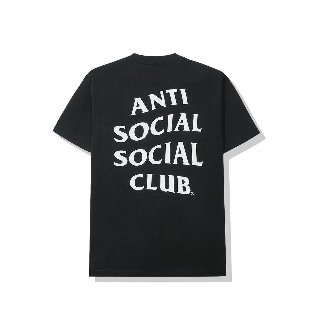Anti Social Social Club DS ASSC Straight To Voicemail Black Tee BAPE KITH FTP OOTD Size US M / EU 48-50 / 2 - 6 Thumbnail