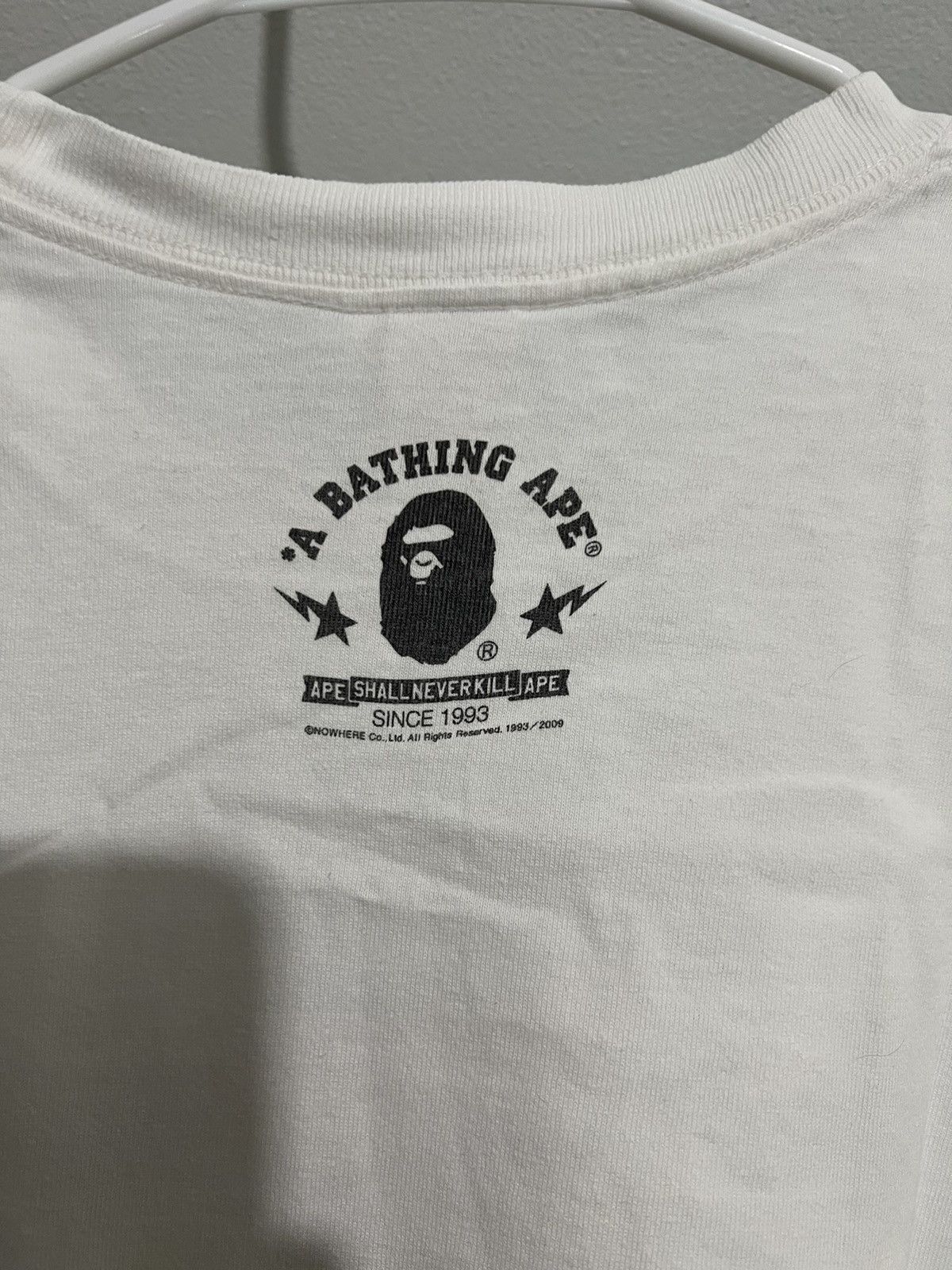 Bape Ape Head Crown College Tee Size US M / EU 48-50 / 2 - 4 Thumbnail
