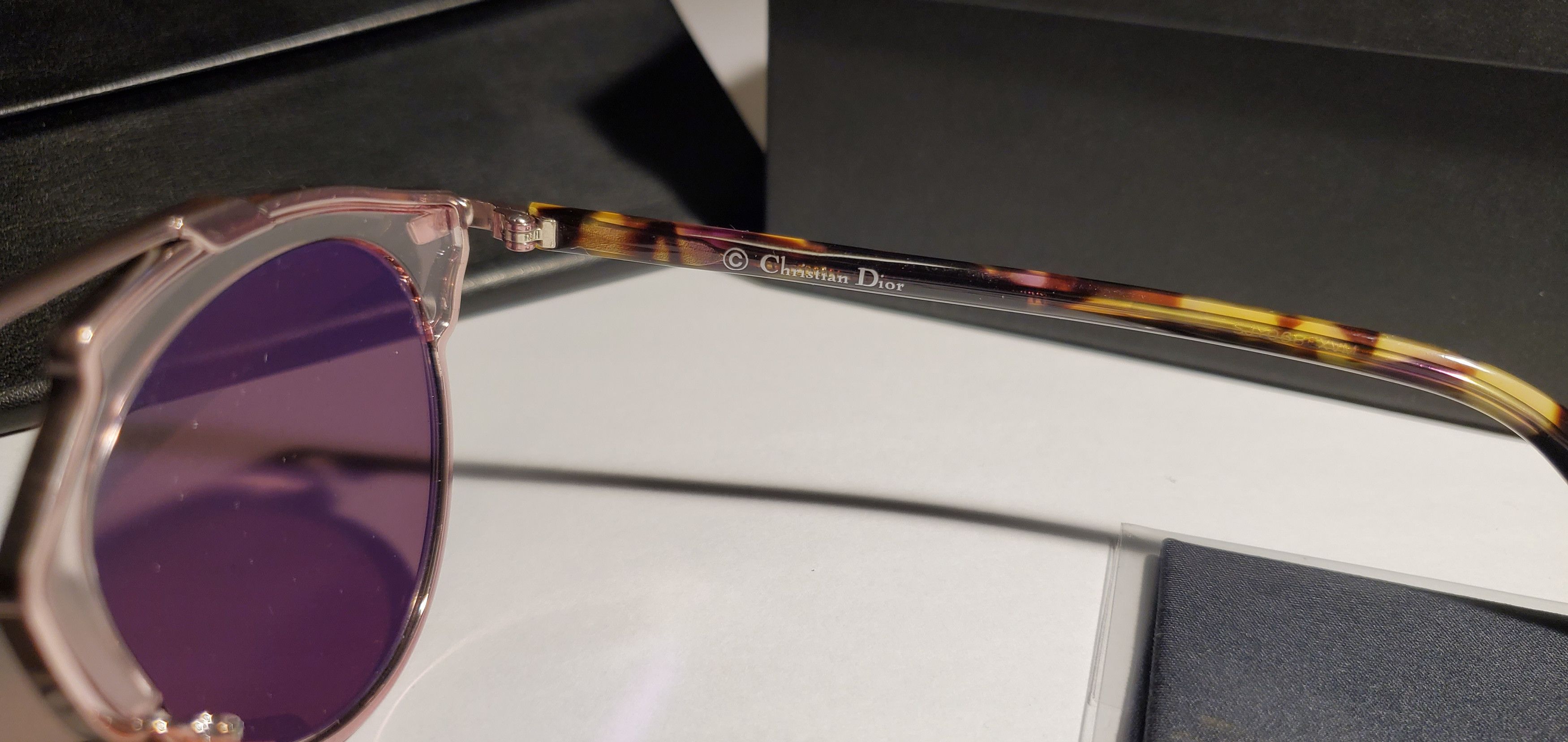 Dior So Real Sunglasses in Pink Havana