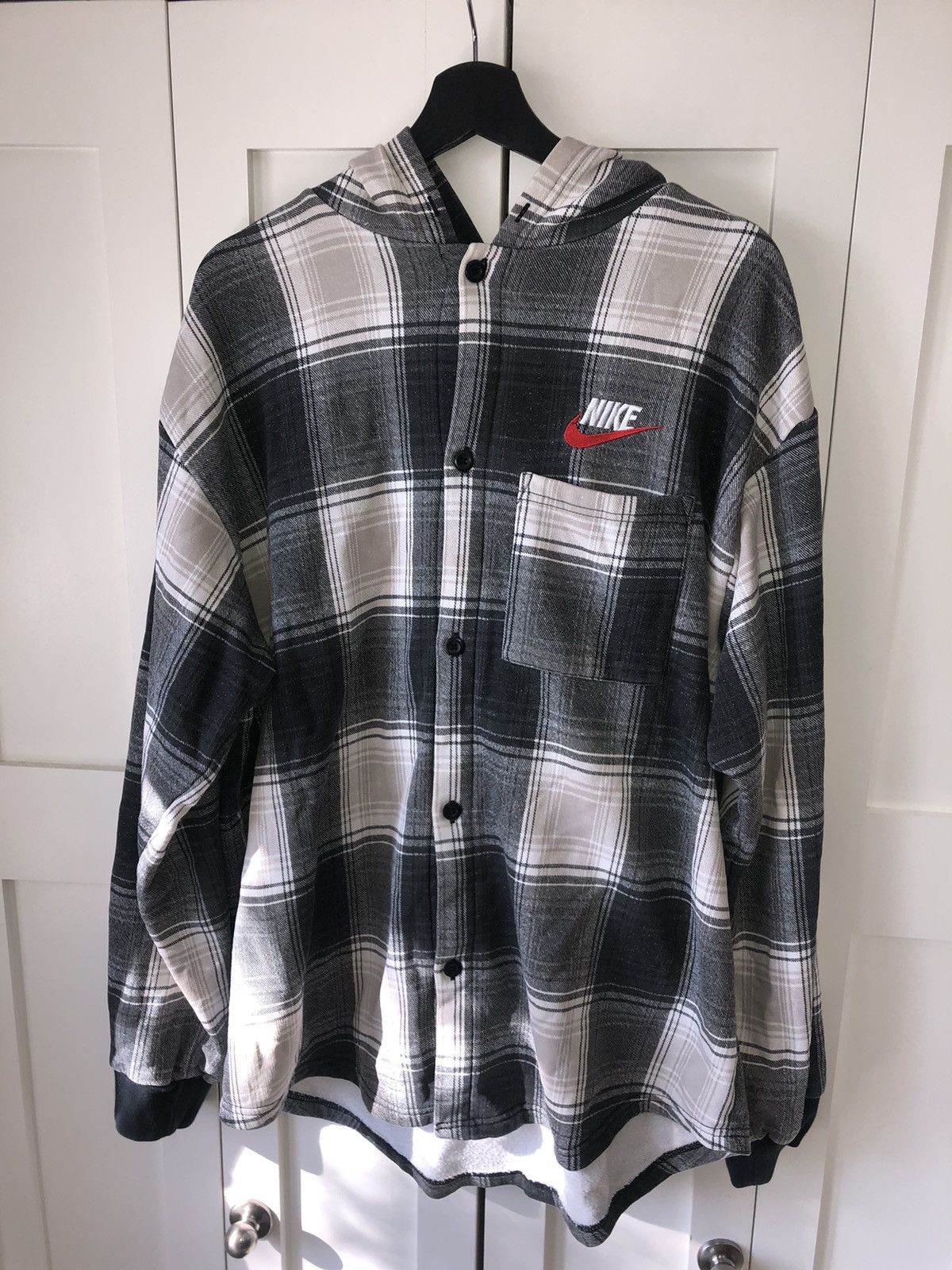 Supreme Nike Supreme Plaid Hoodie | Grailed