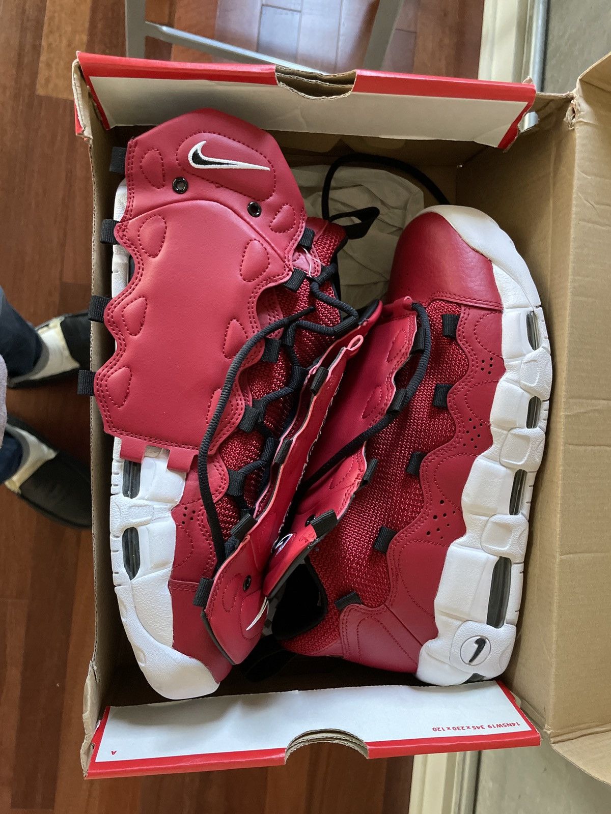 Air more money gym red clearance