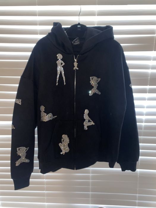 Streetwear Unrealistic Ideals zip hoodie Grailed