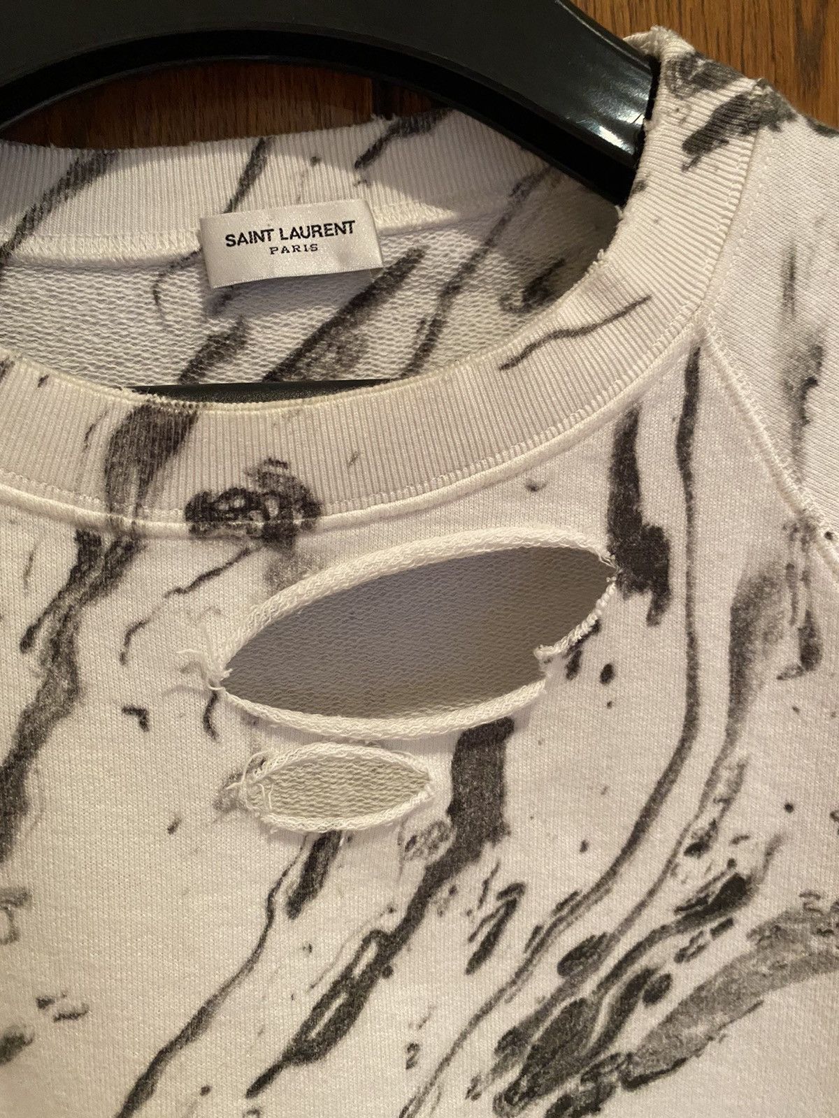 Saint Laurent Paris SS16 Saint Laurent ‘surf sound’ sweater **RARE** Hedi Size US M / EU 48-50 / 2 - 4 Thumbnail