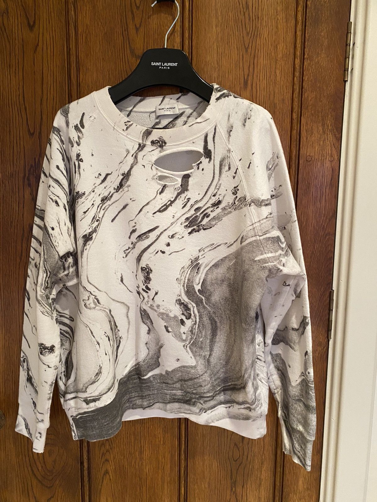 Saint Laurent Paris SS16 Saint Laurent ‘surf sound’ sweater **RARE** Hedi Size US M / EU 48-50 / 2 - 1 Thumbnail