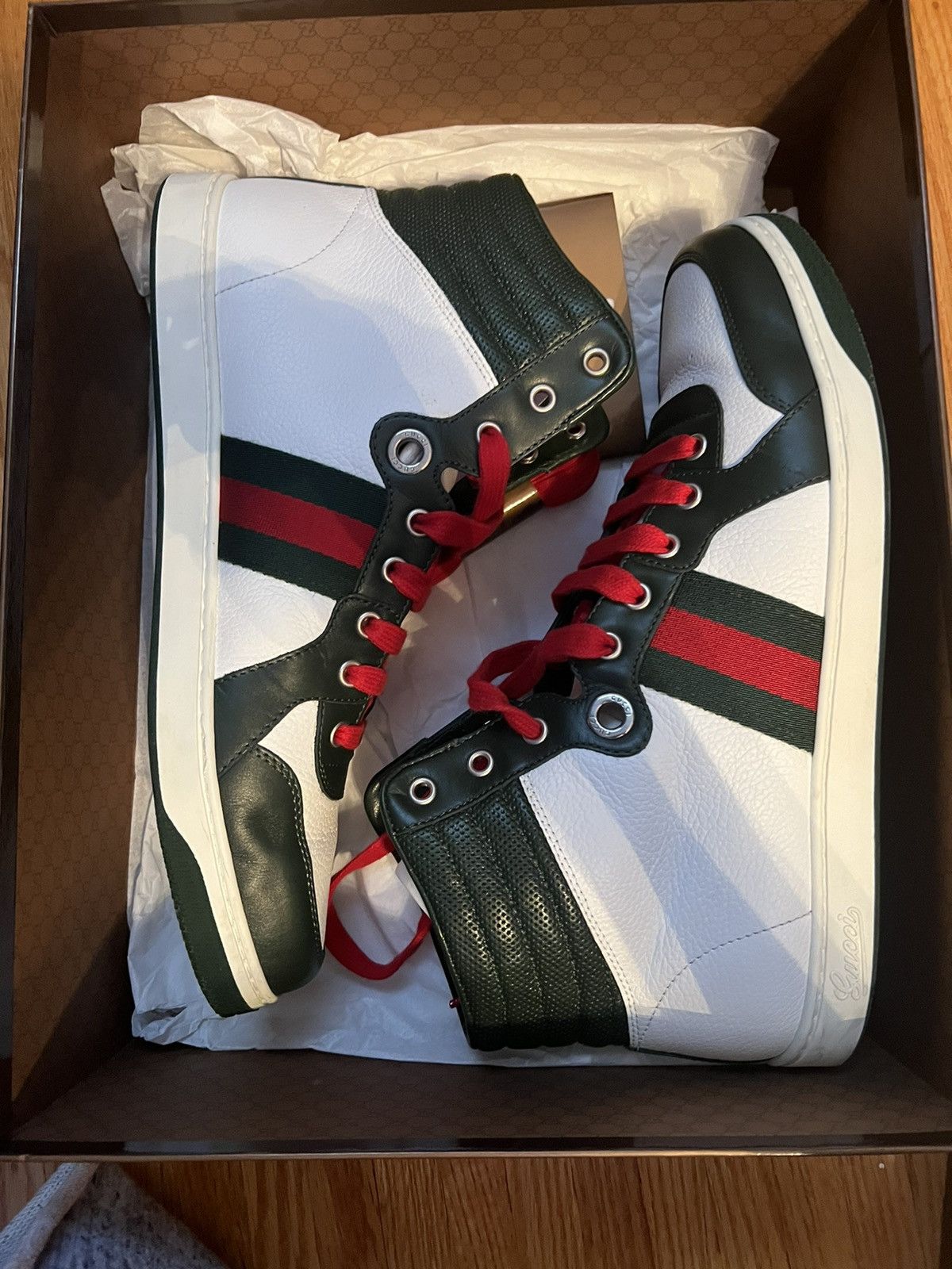 Gucci Gucci High Tops Size US 10 / EU 43 - 1 Thumbnail