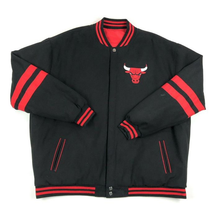 Jh Design Chicago Bulls NBA 6XL JH Design Reversible Bomber Jacket ...