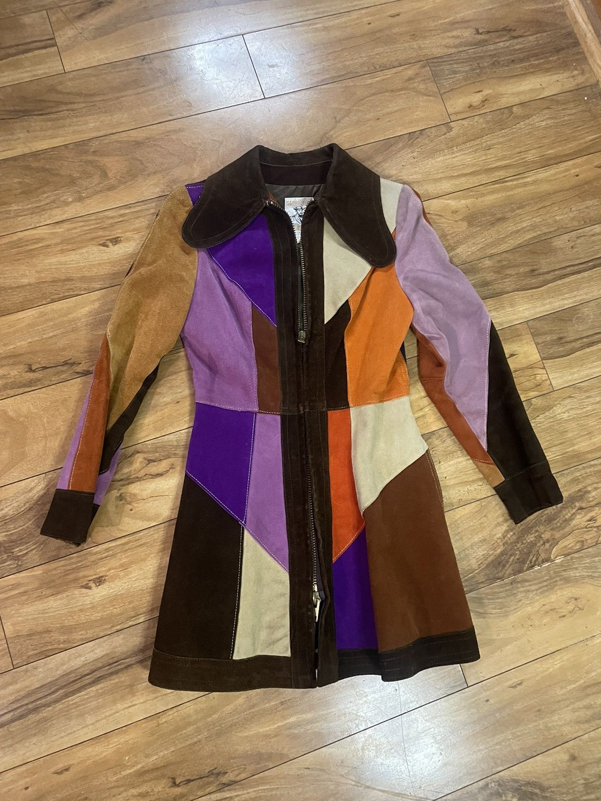 Leather × Vintage Vintage 70s 80s Gassy Jack Leather Suede