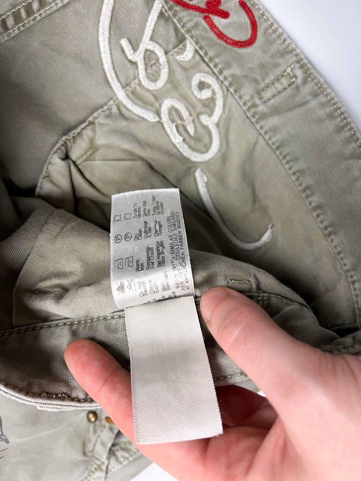 Christian Audigier Ed Hardy Christian Audigier cargo pants jeans Size US 34 / EU 50 - 10 Thumbnail