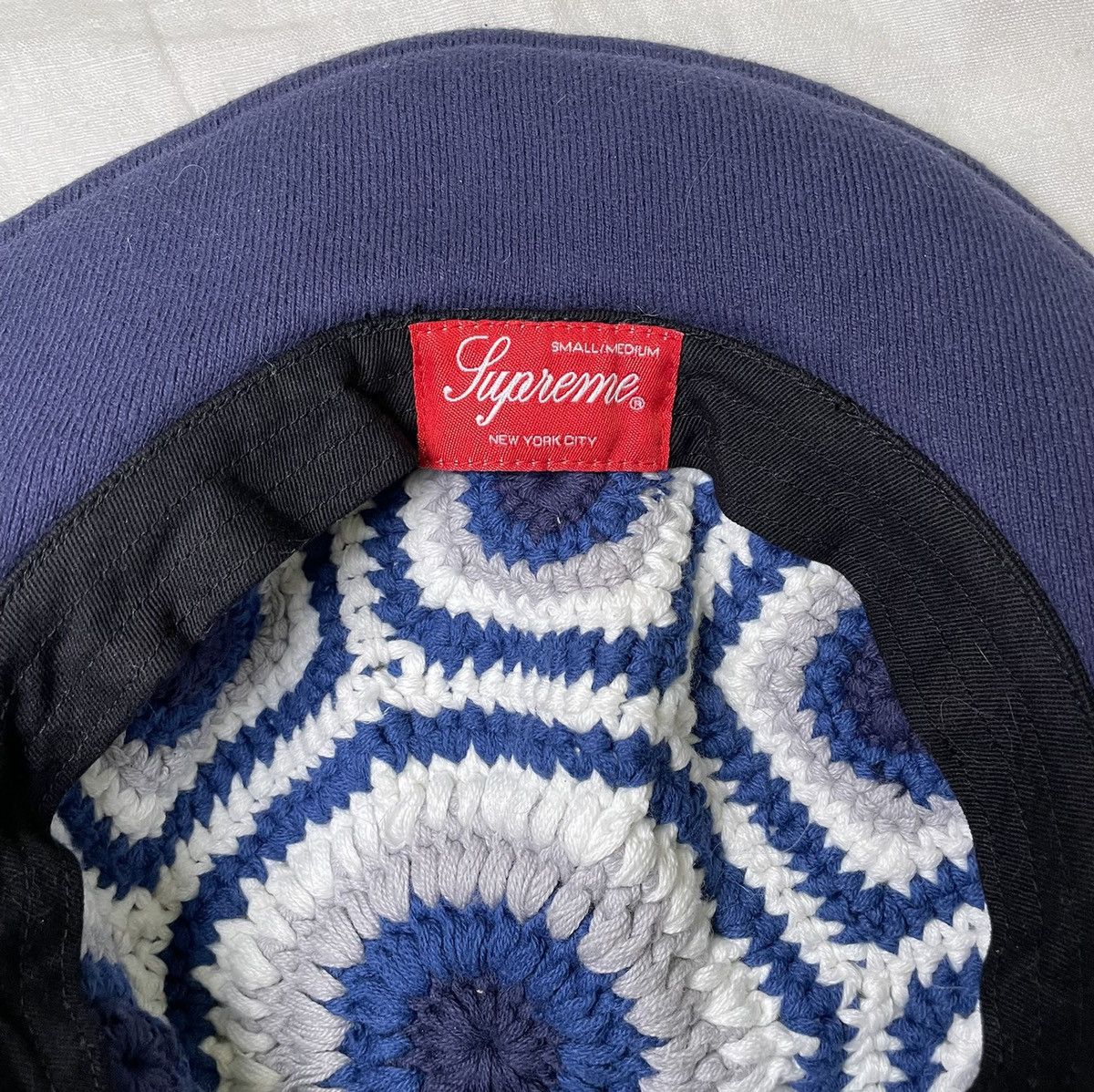 Supreme Supreme Crochet Crusher Bucket Hat | Grailed