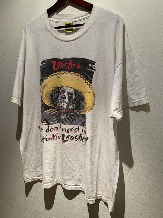 Vintage RARE* Vintage Big Dogs We Dont Need No Stinkin Leashes Shirt ...