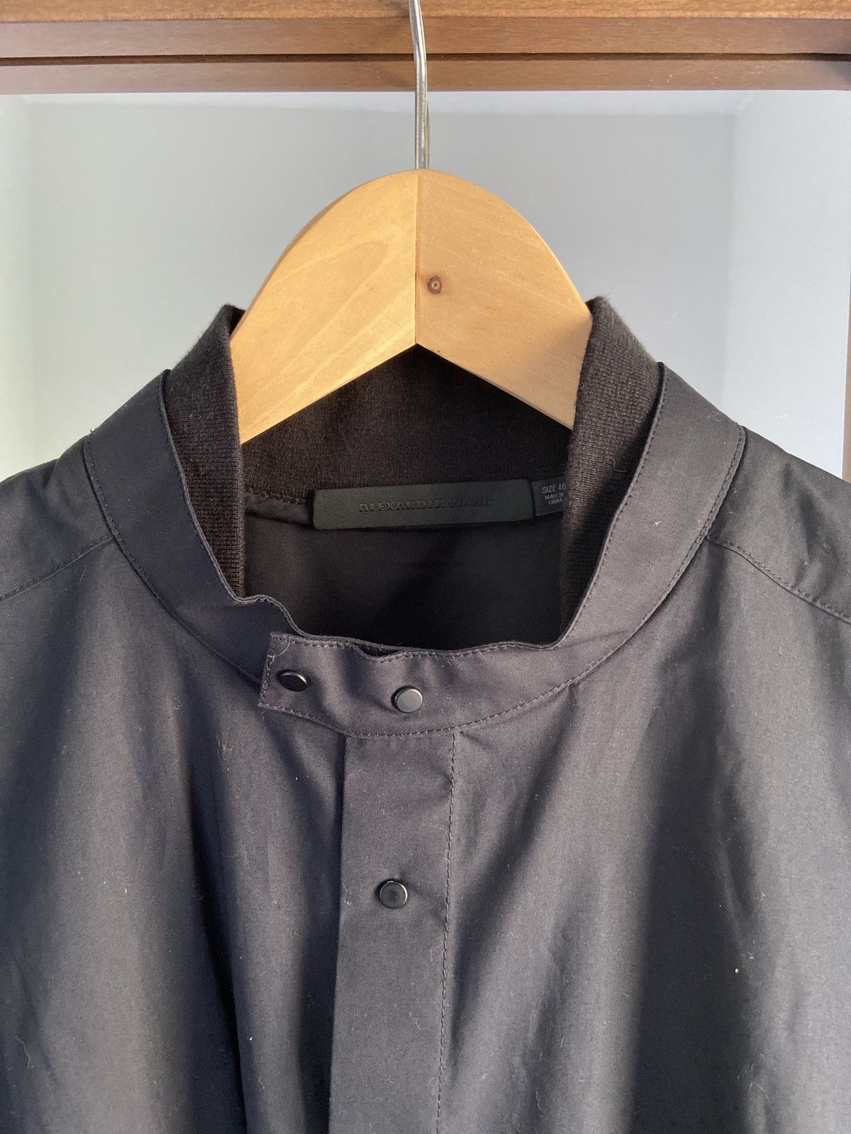 Alexander Wang Alexander Wang. Snap front shirt with Rib collar detail. Size US M / EU 48-50 / 2 - 1 Thumbnail