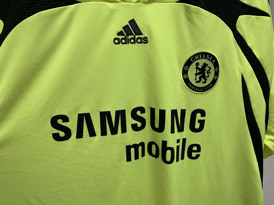 Adidas Chelsea Adidas soccer jersey xxl light green 2 XL Grailed