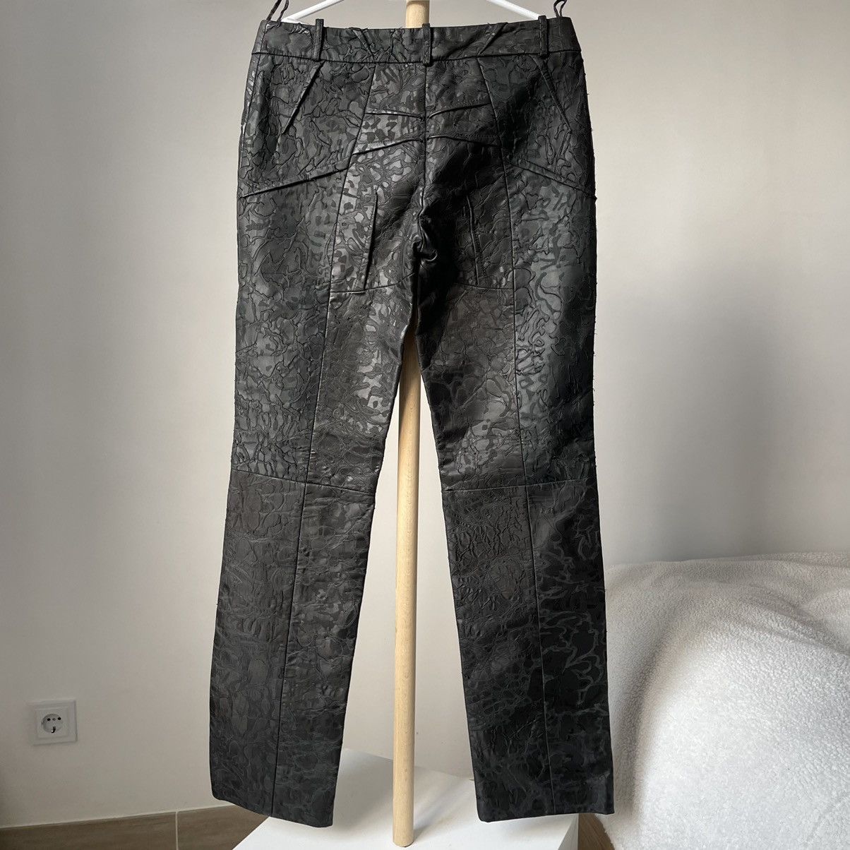 Christian Dior Monsieur × Dior × Vintage Vintage Christian Dior Leather Pants Size US 30 / EU 46 - 9 Thumbnail