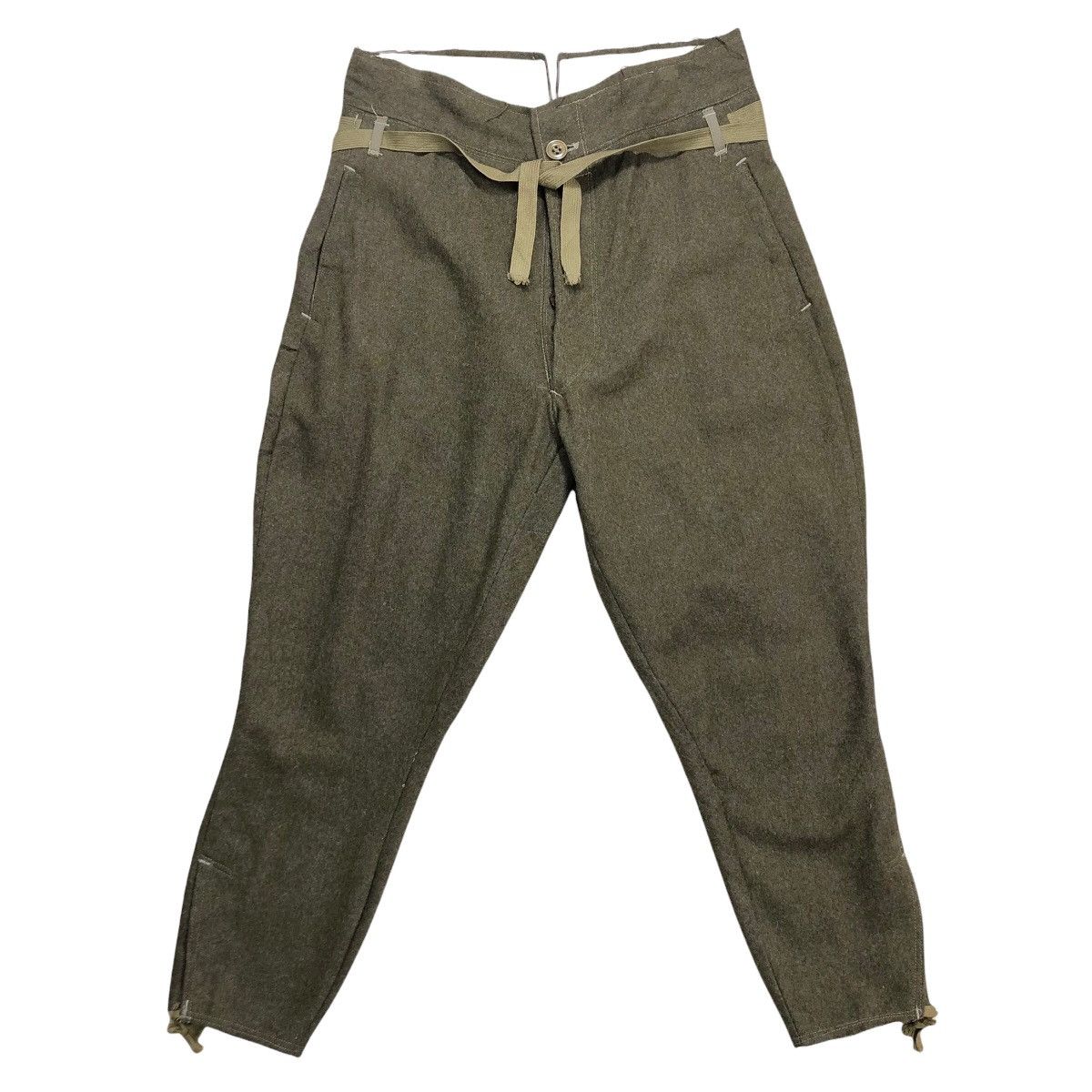 Japanese Brand Vintage Wool Pants Military Style Size US 32 / EU 48 - 1 Thumbnail