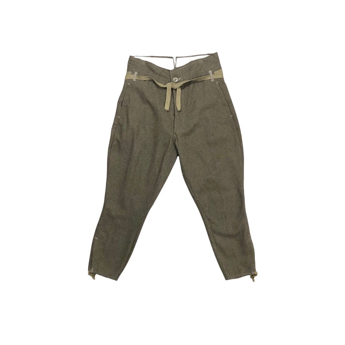 Japanese Brand Vintage Wool Pants Military Style Size US 32 / EU 48 - 2 Thumbnail