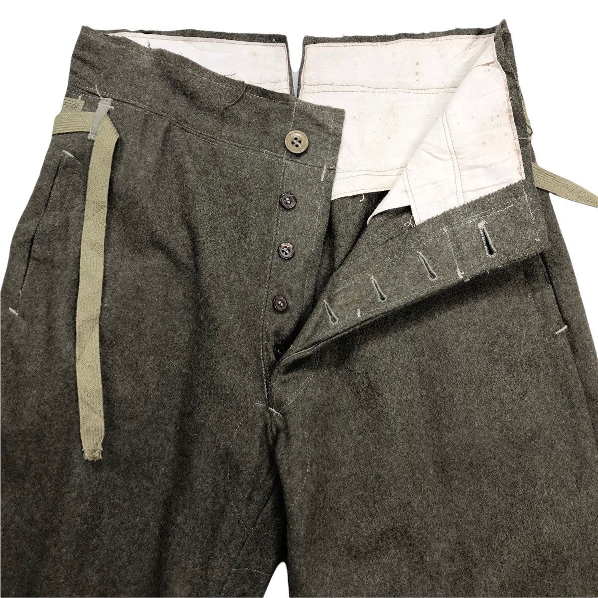 Japanese Brand Vintage Wool Pants Military Style Size US 32 / EU 48 - 8 Thumbnail
