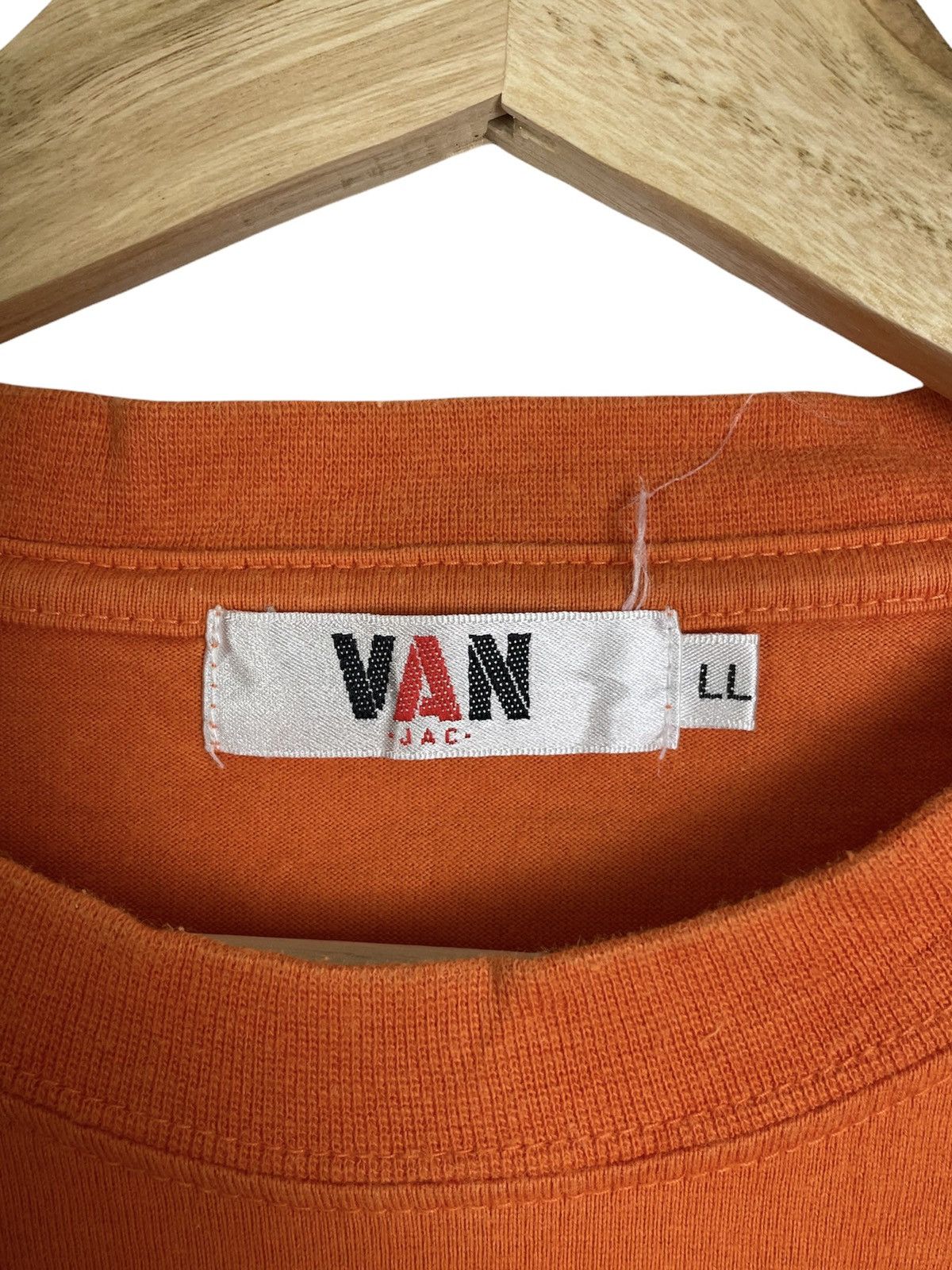Designer × Vintage VAN JAC Retro Sportsman 48 Tee | LL Japan Ivy Orange Size US L / EU 52-54 / 3 - 3 Thumbnail