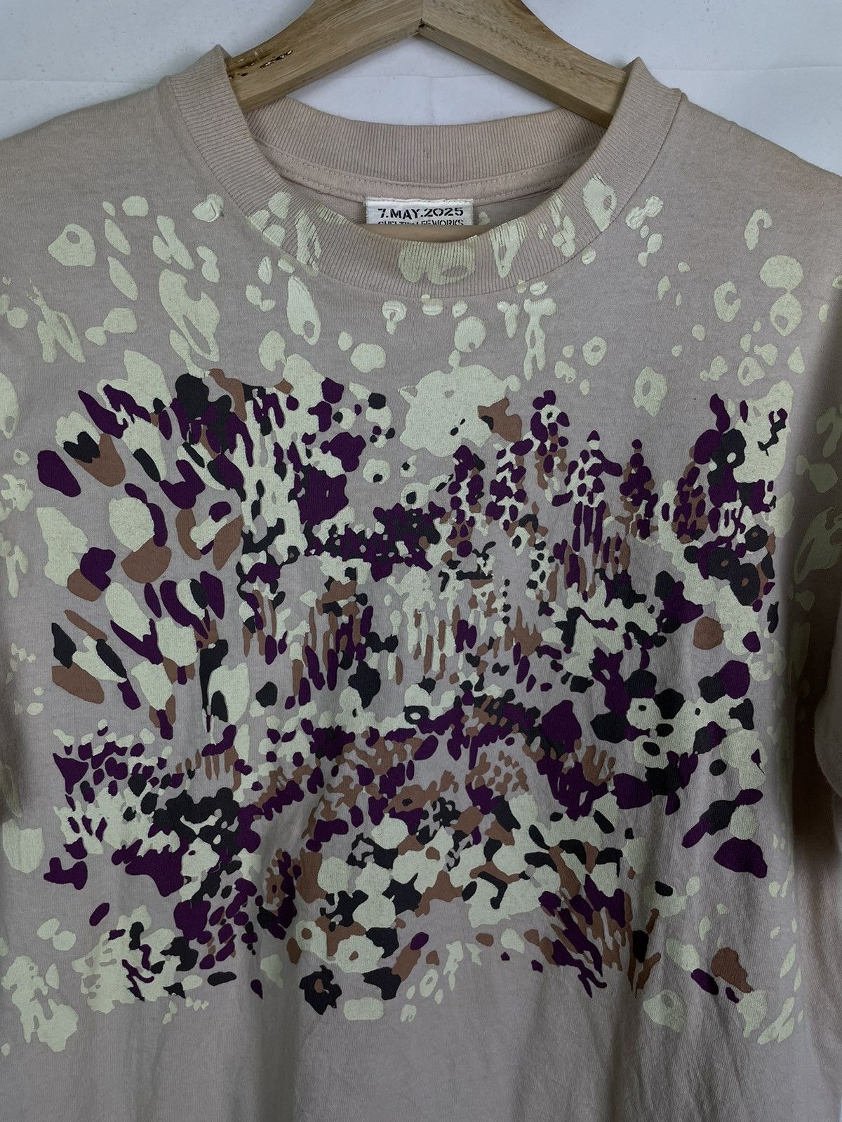 Designer × Vintage Shelter Lee Works 1999 Jellyfish Tee | RARE Japan Artwear Size US M / EU 48-50 / 2 - 8 Thumbnail