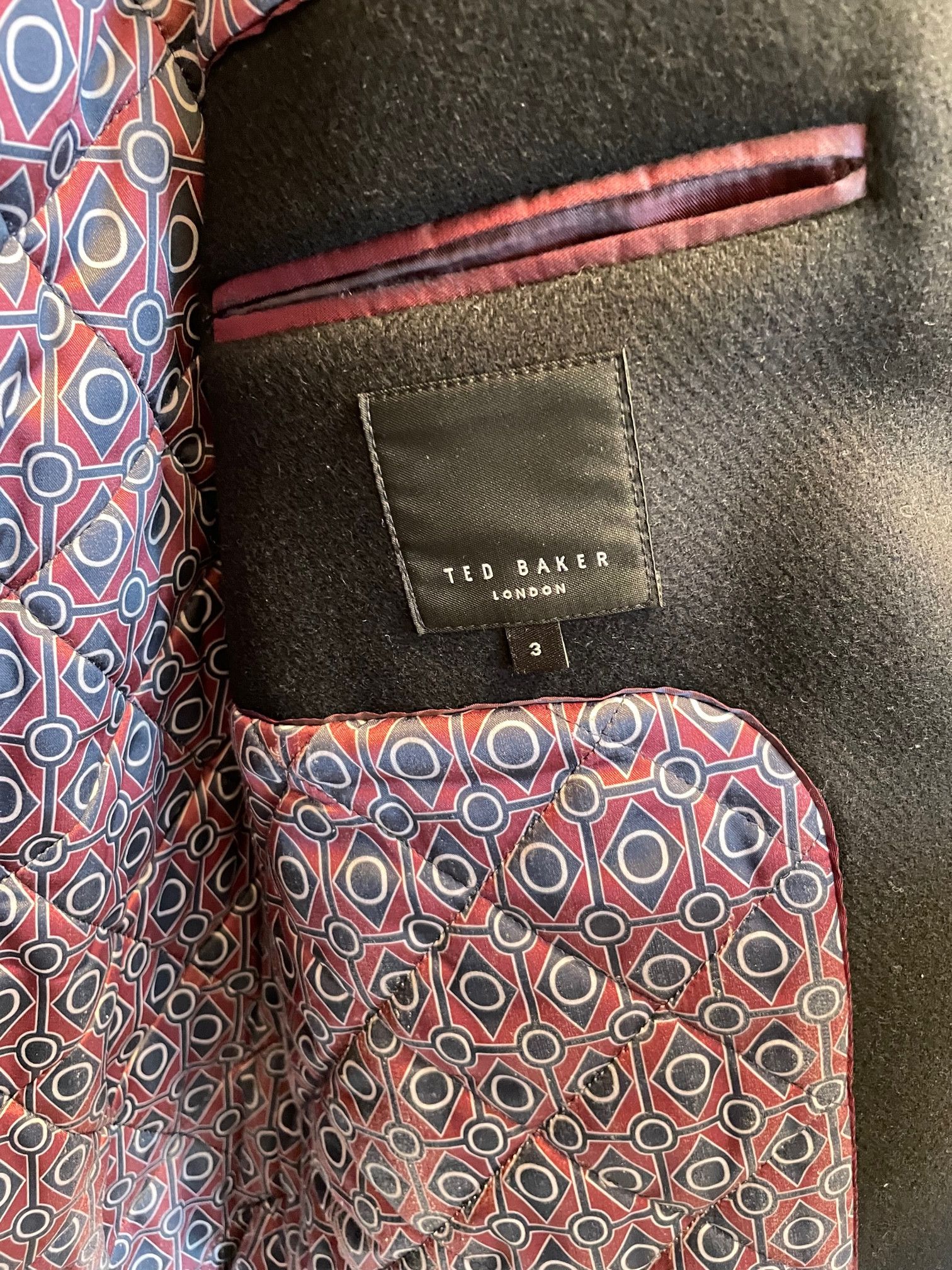 Ted Baker Balmacan Wool Cashmere Overcoat Size US M / EU 48-50 / 2 - 4 Thumbnail