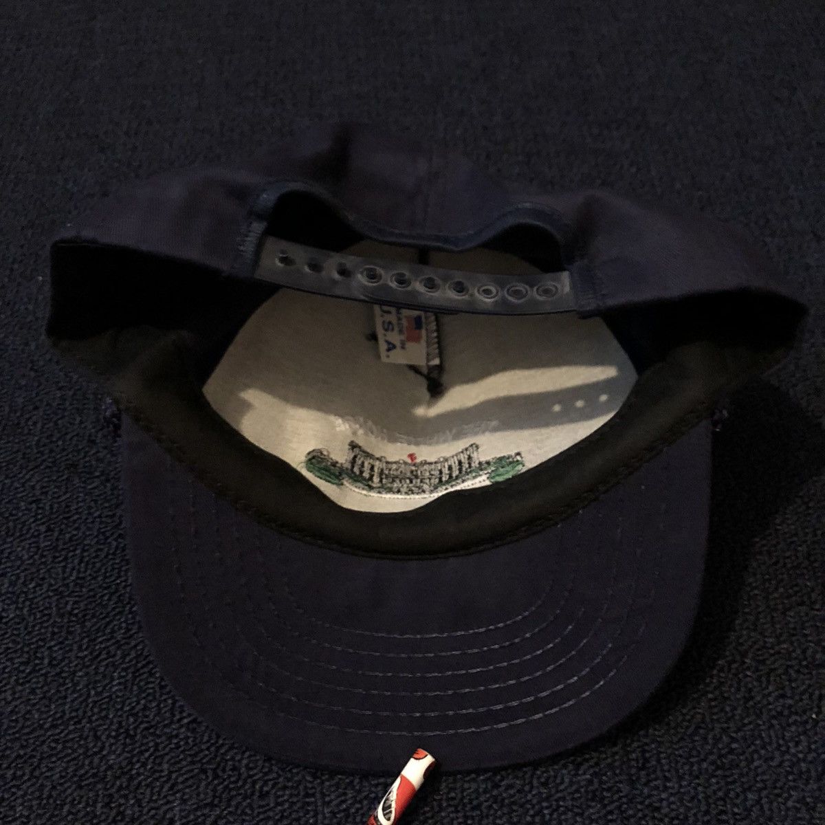 Vintage Vintage 1990s The White House US Government Logo Trucker Hat Size ONE SIZE - 4 Thumbnail