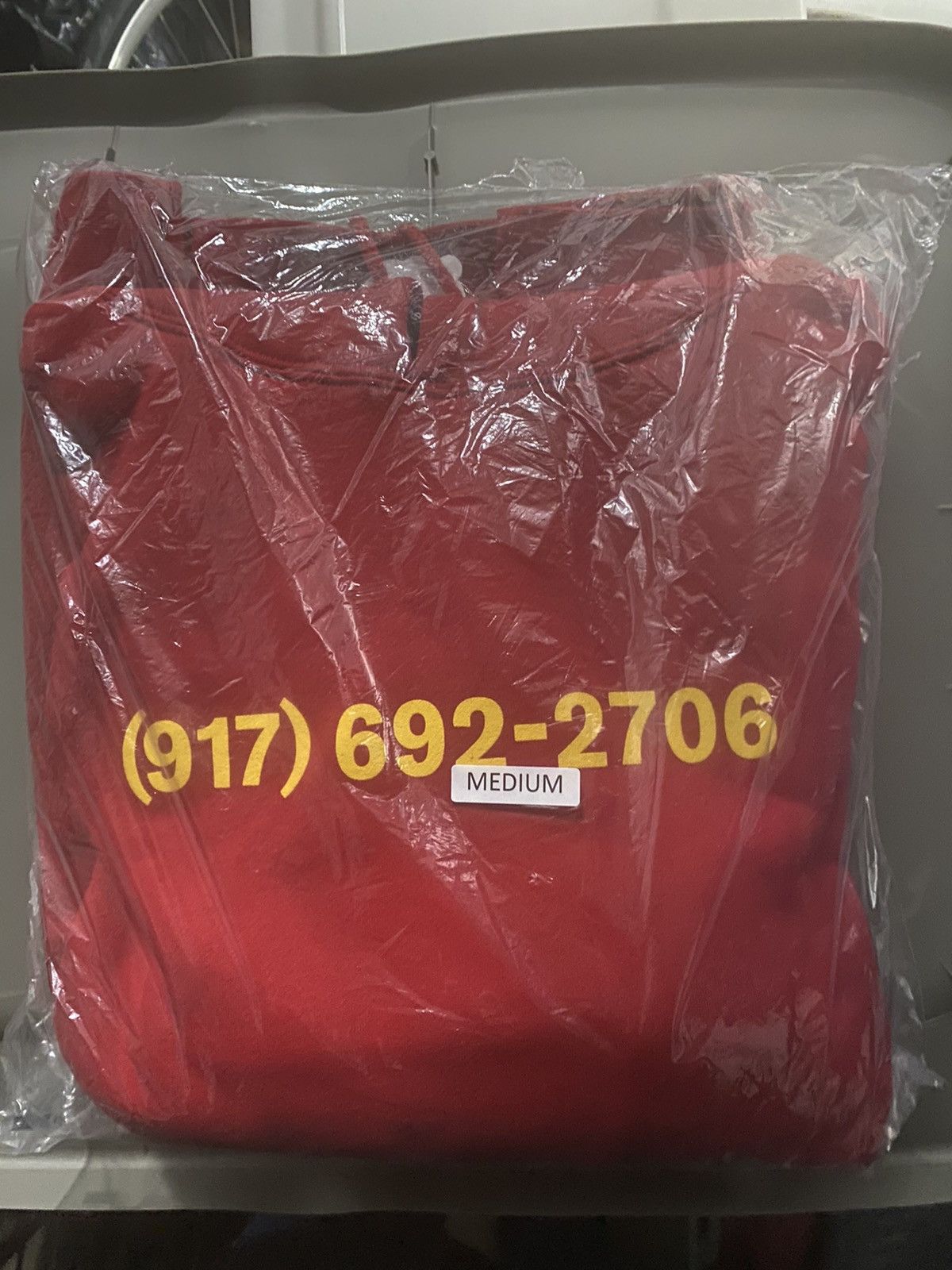 Call Me 917 Call Me 917 Dial Tone Hoodie Red Medium Size US M / EU 48-50 / 2 - 1 Thumbnail