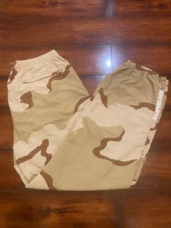 Supreme Desert Camo Work Pants - Neutrals, 11.25 Rise Pants, Clothing -  WSPME31295
