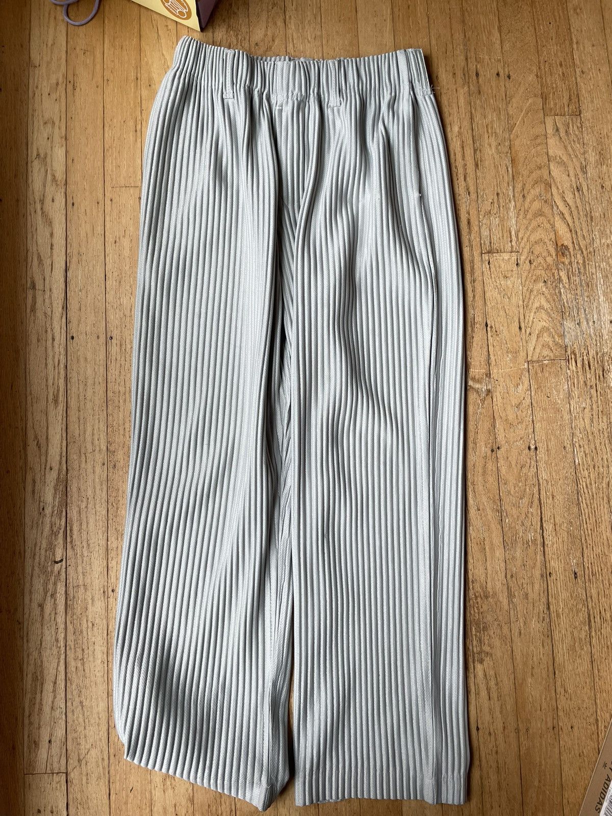Issey Miyake Light gray Issey miyake pleats homme plisse pants Size US 30 / EU 46 - 1 Thumbnail