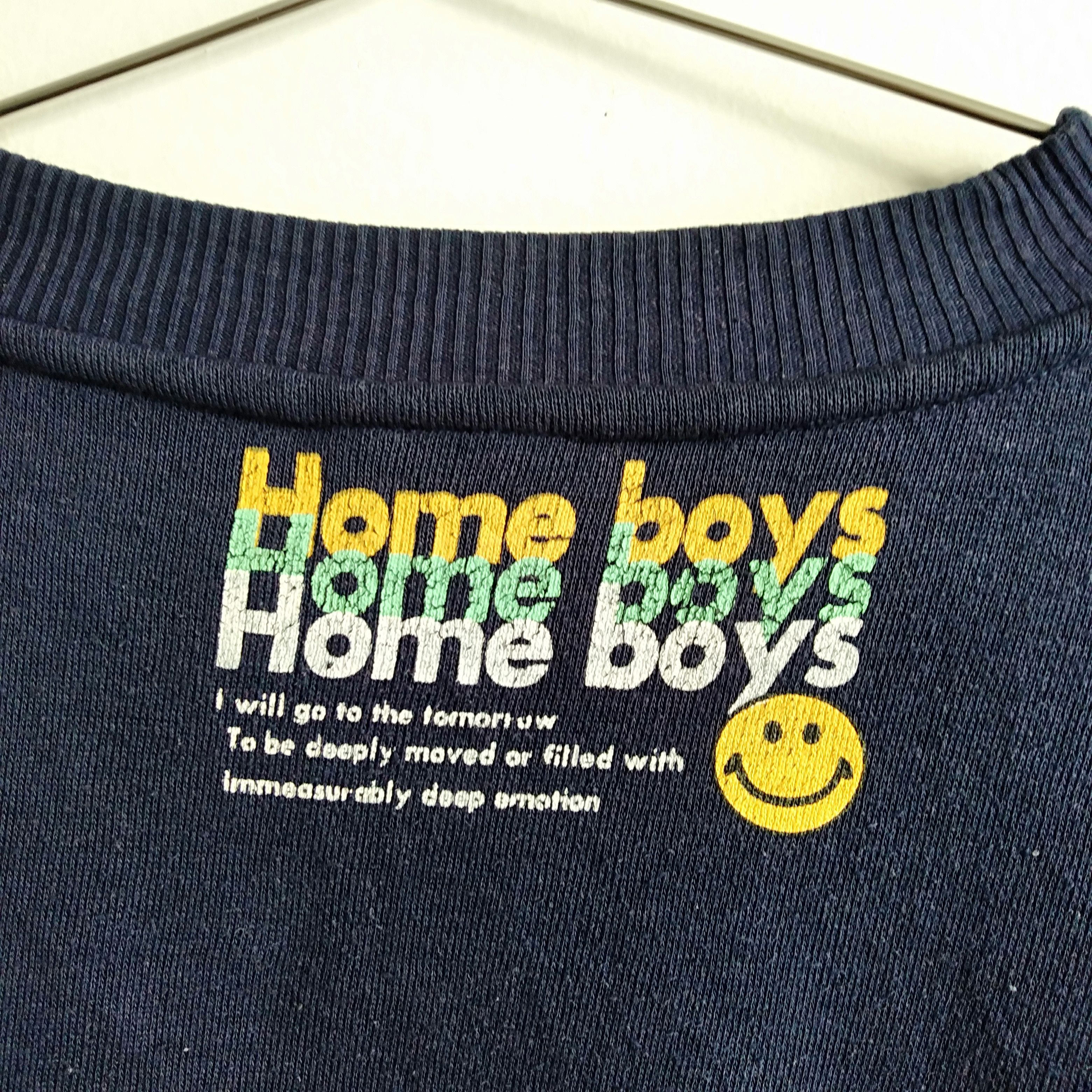 Other Home Boys Peace Smile Crewneck Sweatshirts Peace Smile Size US L / EU 52-54 / 3 - 3 Thumbnail