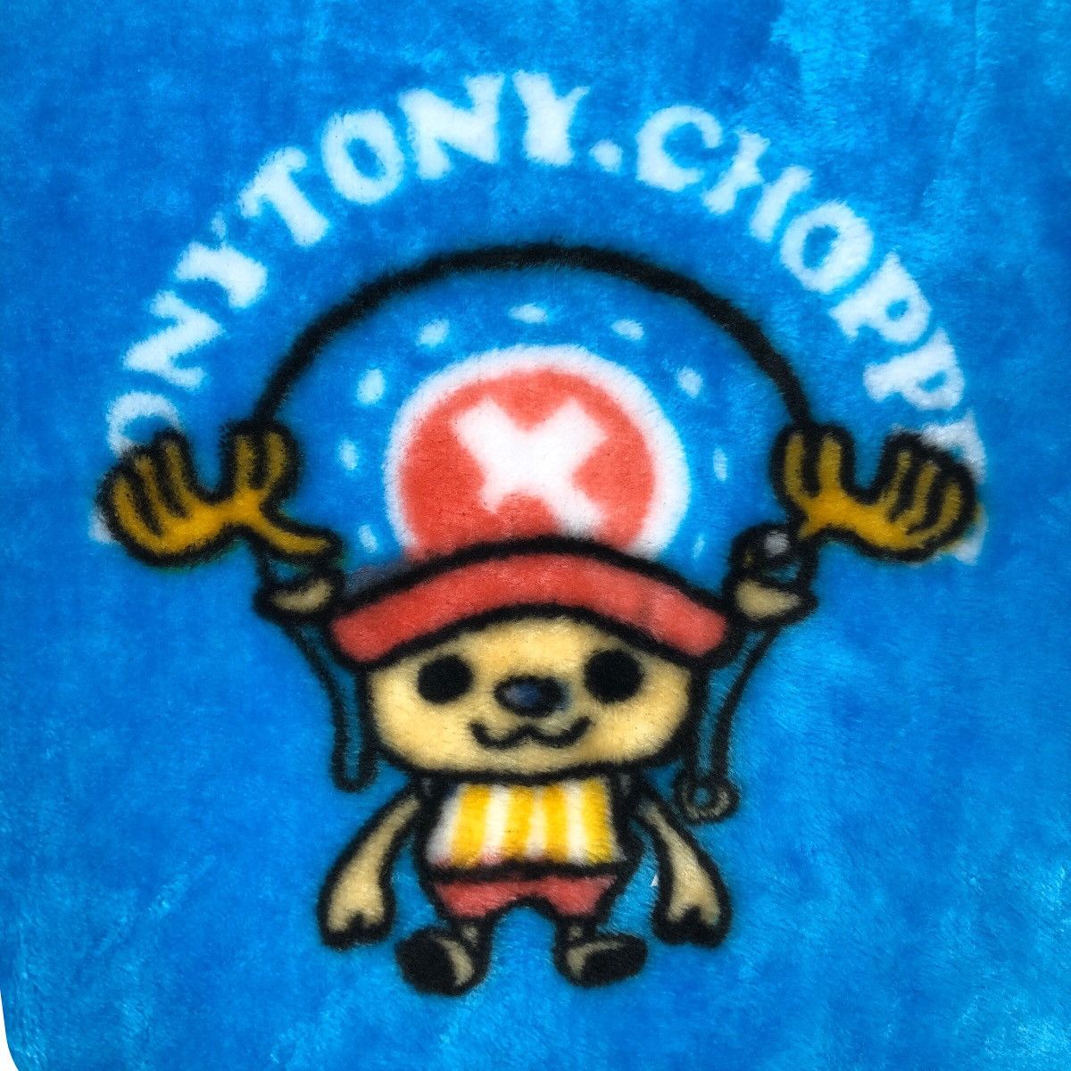 Japanese Brand Vintage One Piece Tony Tony Chopper Fleece Sleeveless Vest Size US XS / EU 42 / 0 - 9 Thumbnail