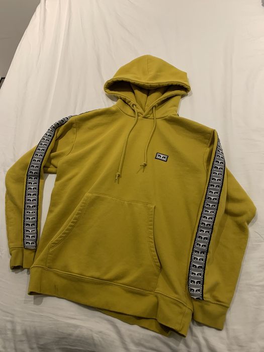 Obey best sale hoodie yellow