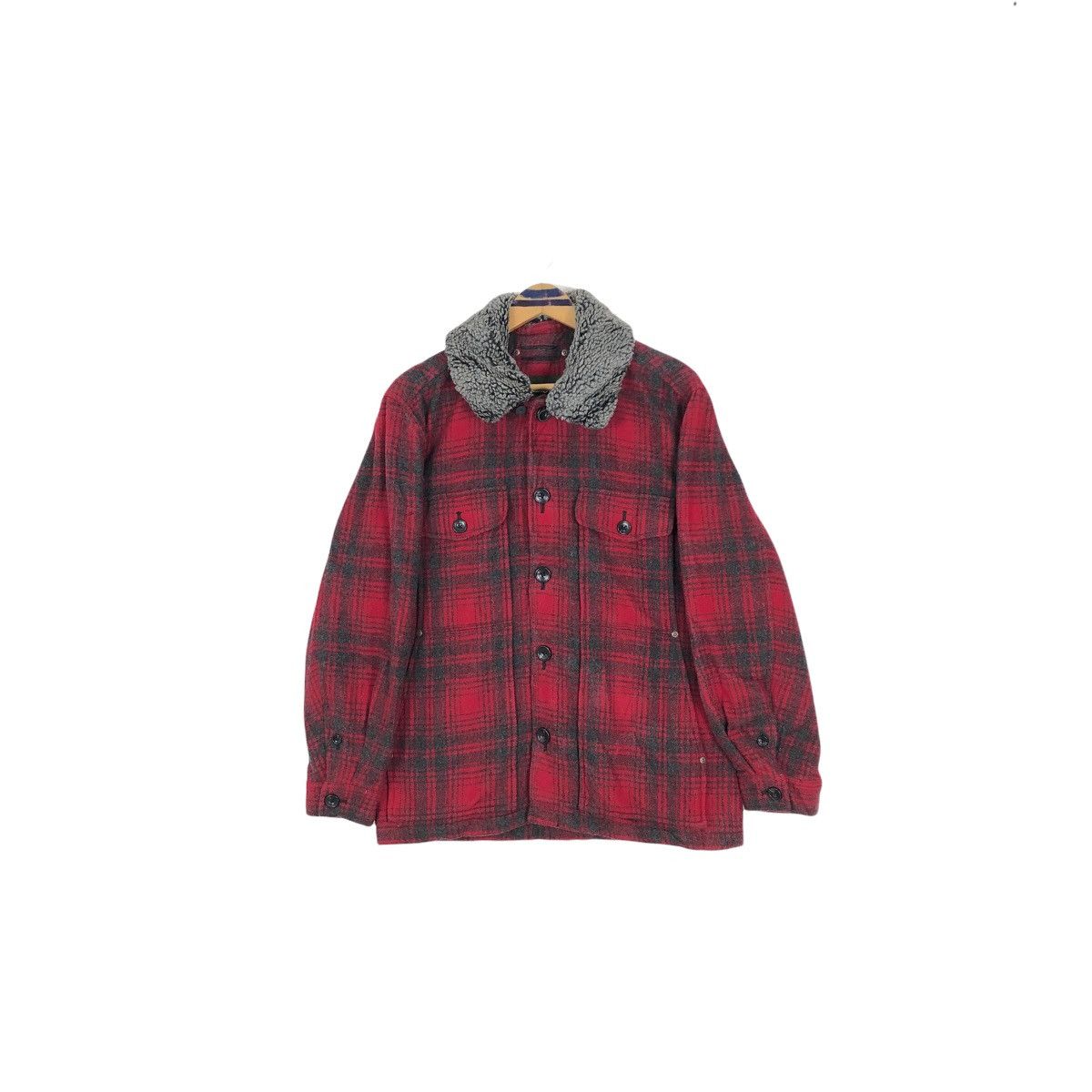 Eddie Bauer Vintage Eddie Bauer Flannel Jacket Checkered Size US L / EU 52-54 / 3 - 2 Thumbnail