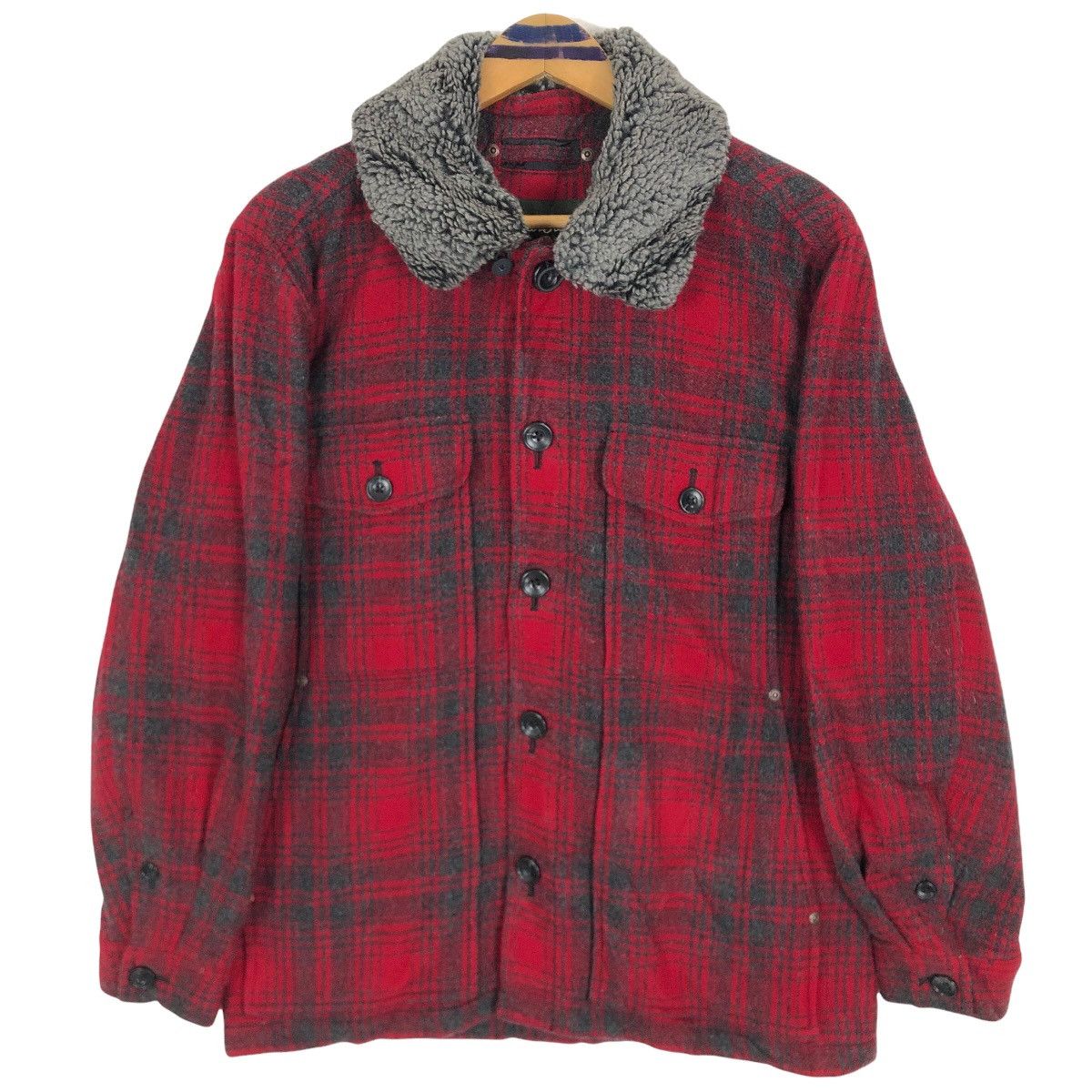 Eddie Bauer Vintage Eddie Bauer Flannel Jacket Checkered Size US L / EU 52-54 / 3 - 1 Thumbnail