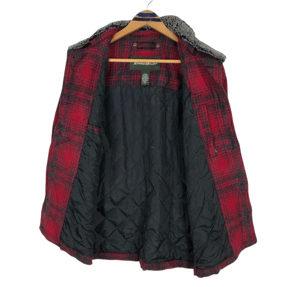 Eddie Bauer Vintage Eddie Bauer Flannel Jacket Checkered Size US L / EU 52-54 / 3 - 7 Thumbnail