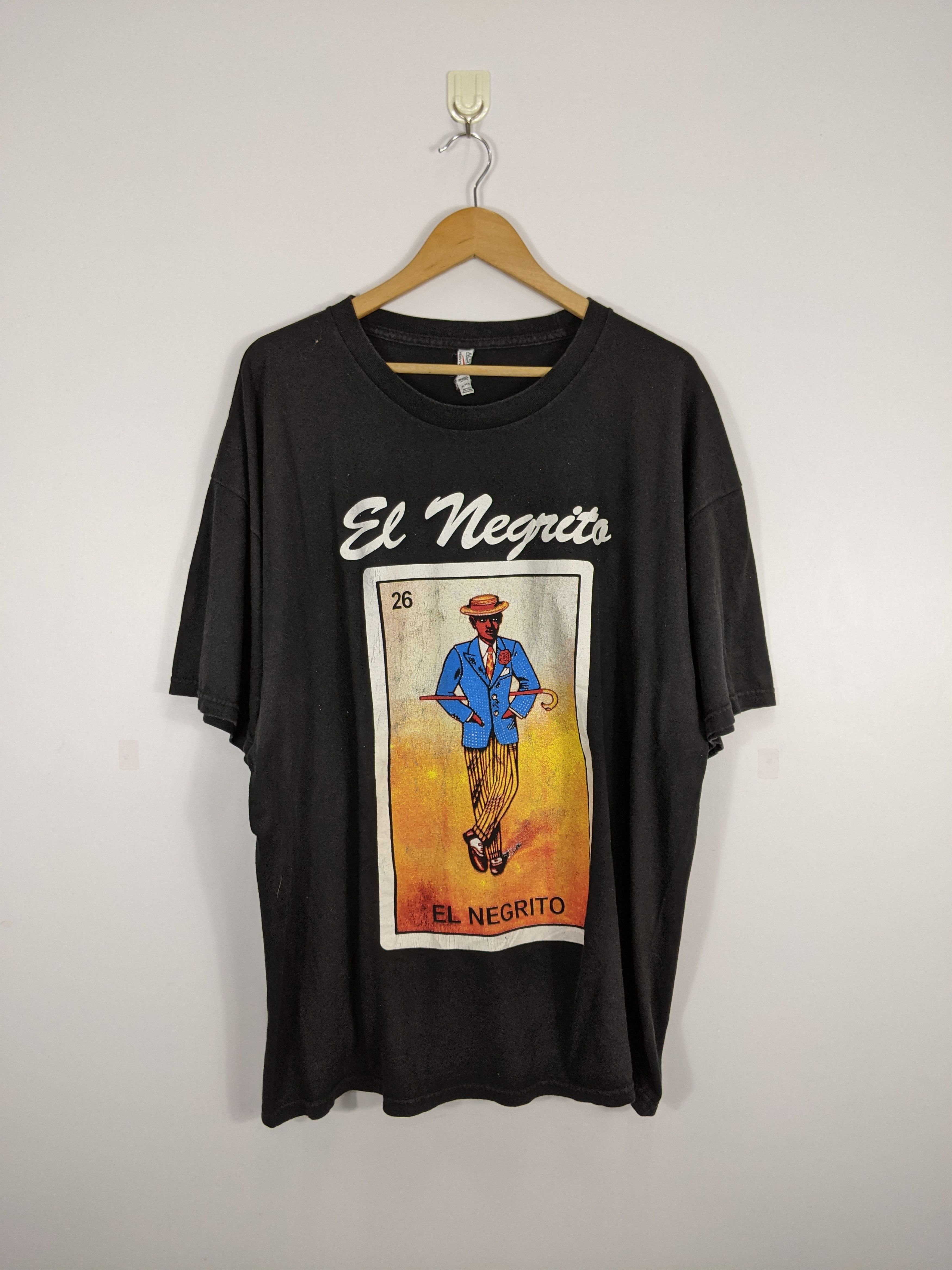 Vintage El Negrito Art T Shirt | Grailed