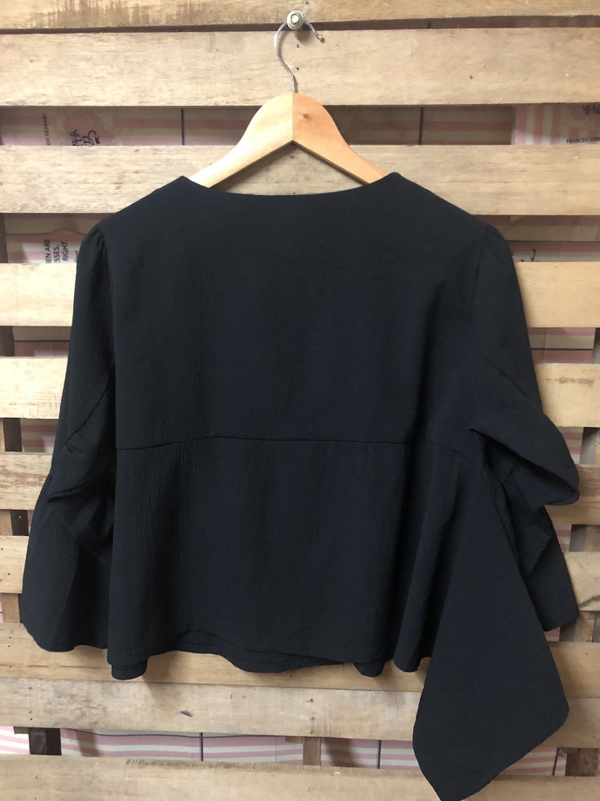 Yohji Yamamoto Y’s Collection By Yohji Yamamoto Blouse Design Fashion Size S / US 4 / IT 40 - 4 Thumbnail